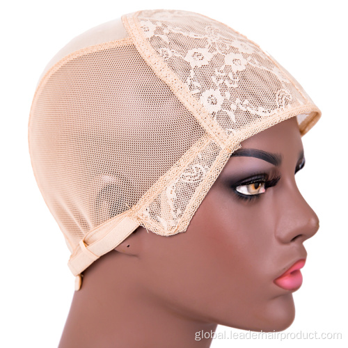 Wig Caps Stretchable Lace Spandex Wig Cap With Adjustable Straps Factory